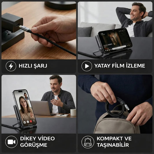 KATLANIR ŞARJ STANDI