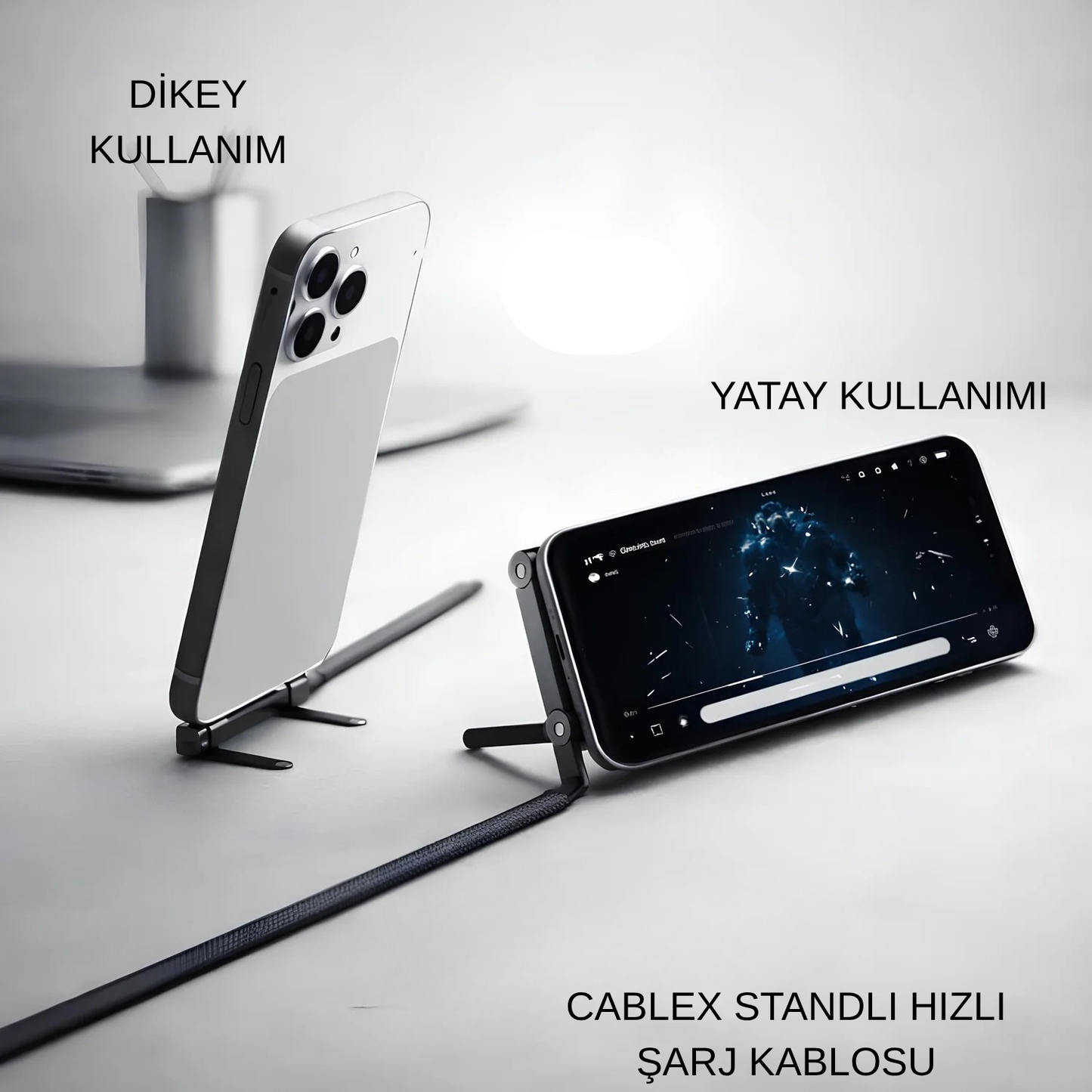KATLANIR ŞARJ STANDI