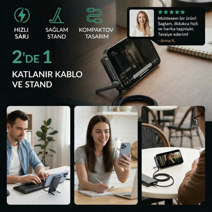 KATLANIR ŞARJ STANDI